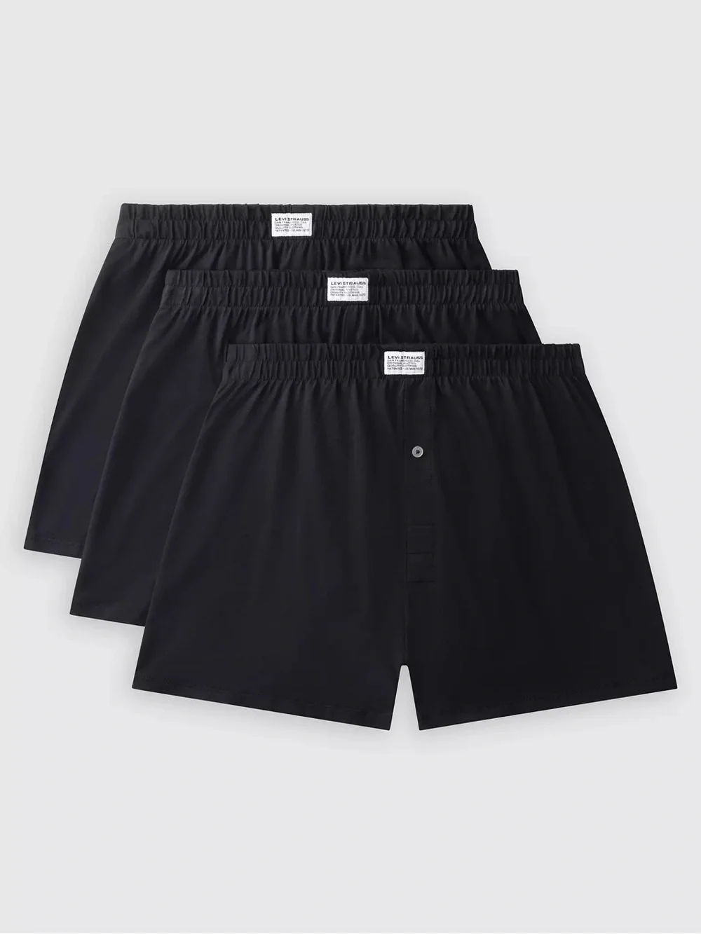Levi’s Loose Jersey Boxers (3 pack) - Black - Size L (Set of 2)